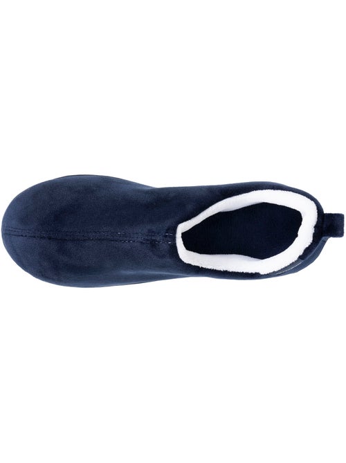 Chaussons bottillons microvelours semelle ergonomique soutien femme Isotoner - Kiabi