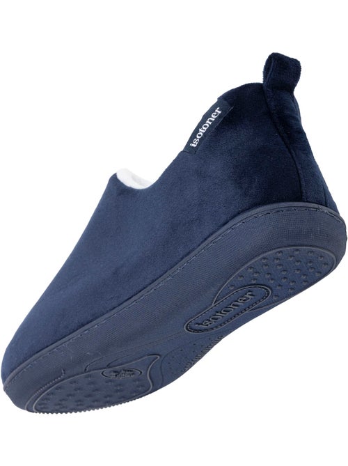 Chaussons bottillons microvelours semelle ergonomique soutien femme Isotoner - Kiabi