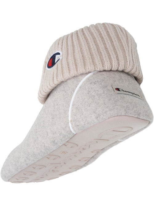 Chaussons bottillons polaire chinée doux pantoufle confort femme Champion - Kiabi Chaussons bottillons polaire chinée doux pantoufle confort femme Champion - Kiabi