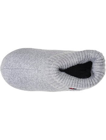Chaussons bottillons polaire chinée doux pantoufle confort femme champion