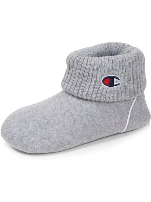 Chaussons bottillons polaire chinée doux pantoufle confort femme Champion - Kiabi Chaussons bottillons polaire chinée doux pantoufle confort femme Champion - Kiabi