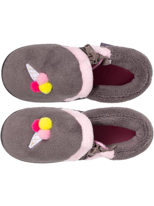 Chaussons bottillons semelle antidérapante bébé fille - Kiabi Chaussons bottillons semelle antidérapante bébé fille - Kiabi