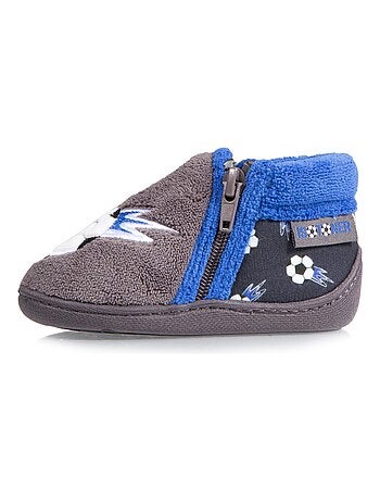 Chaussons bottillons semelle antidérapante bébé garçon Isotoner