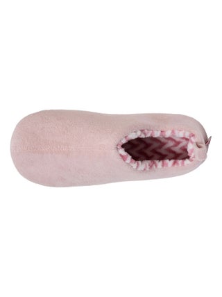 Isotoner Chaussons à Fermeture à Scratch, Bon Maintien Du