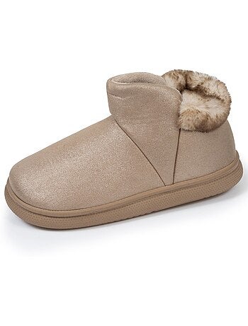 Chaussons bottillons semelle bloup extra confort femme