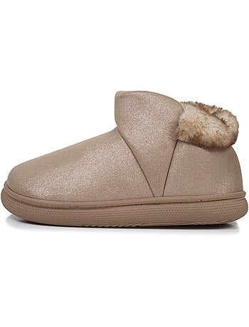 Chaussons bottillons semelle bloup extra confort femme