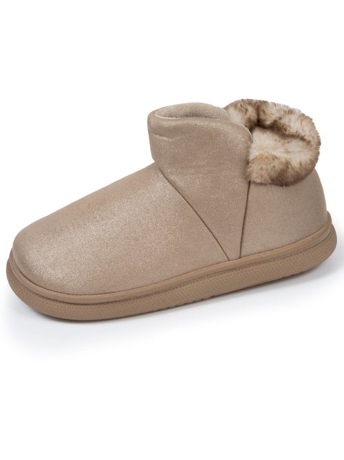 Chaussons bottillons semelle bloup extra confort femme Isotoner - Kiabi