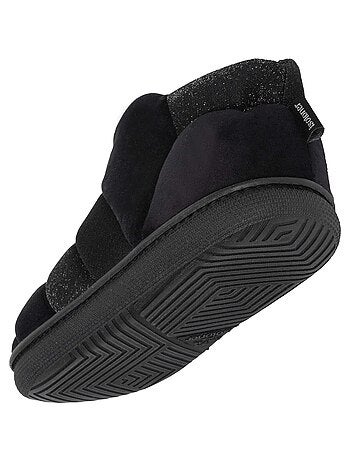 Chaussons bottillons semelle bloup extra confort femme Isotoner