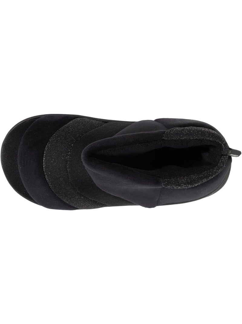 Chaussons bottillons semelle bloup extra confort femme Noir - Kiabi