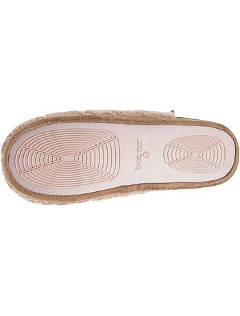 Chaussons bottillons sherpa, semelle gomme ultra souple homme isotoner