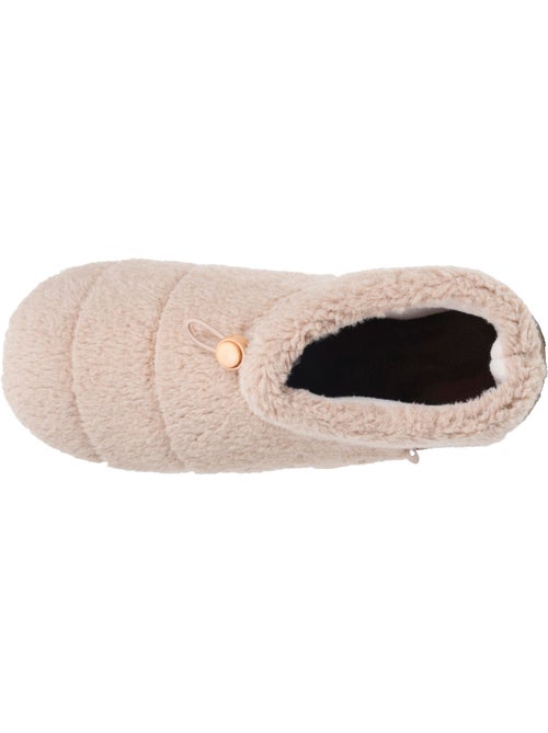 Chaussons bottillons sherpa, semelle gomme ultra souple homme isotoner - Kiabi