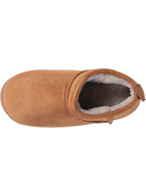 Chaussons bottillons suédine - semelle crantée garçon isotoner - Kiabi