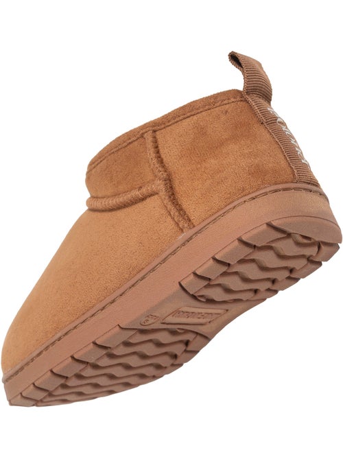 Chaussons bottillons suédine - semelle crantée garçon isotoner - Kiabi