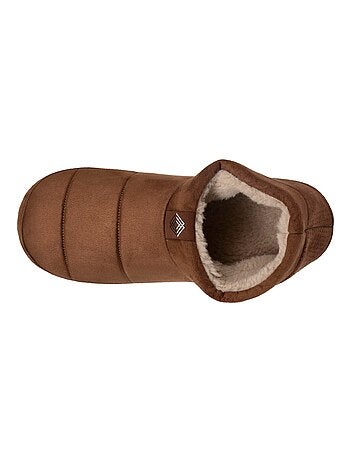Chaussons bottillons suédine - Semelle gomme ultra souple homme Isotoner