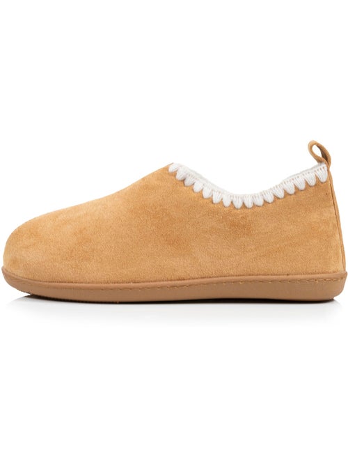 Chaussons bottillons suédine semelle bloup extra confort femme Isotoner - Kiabi