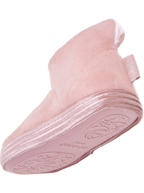Chaussons bottillons suédine, semelle gomme antidérapante fille isotoner - Kiabi Chaussons bottillons suédine, semelle gomme antidérapante fille isotoner - Kiabi