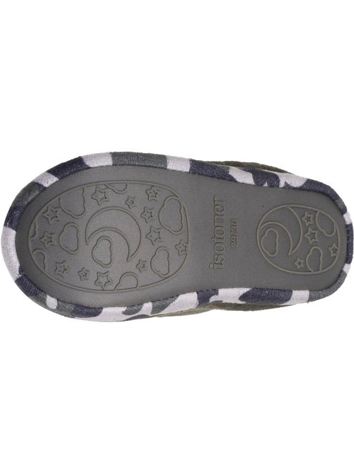 Chaussons bottillons suédine, semelle gomme antidérapante garçon isotoner - Kiabi Chaussons bottillons suédine, semelle gomme antidérapante garçon isotoner - Kiabi