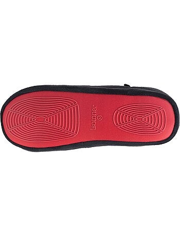 Chaussons bottillons suédine, semelle gomme ultra souple homme isotoner