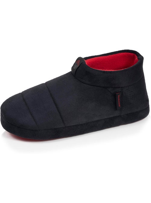 Chaussons bottillons suédine, semelle gomme ultra souple homme isotoner - Kiabi