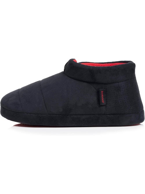 Chaussons bottillons suédine, semelle gomme ultra souple homme isotoner - Kiabi