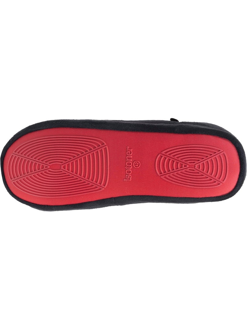 Chaussons bottillons suédine, semelle gomme ultra souple homme isotoner Noir - Kiabi