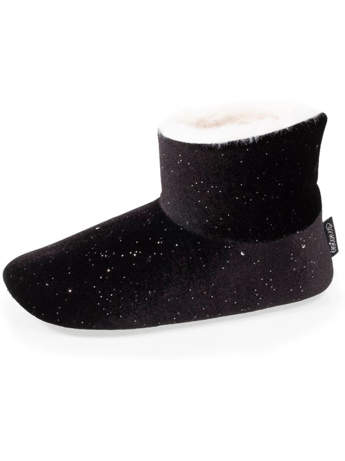 Chaussons bottillons ultra confortables et légères, semelle femme Isotoner - Kiabi