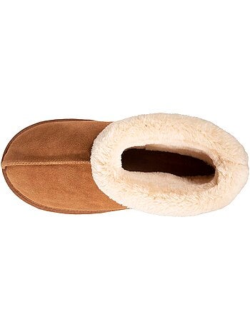 Chaussons bottillons ultra confortables et très chauds, femme