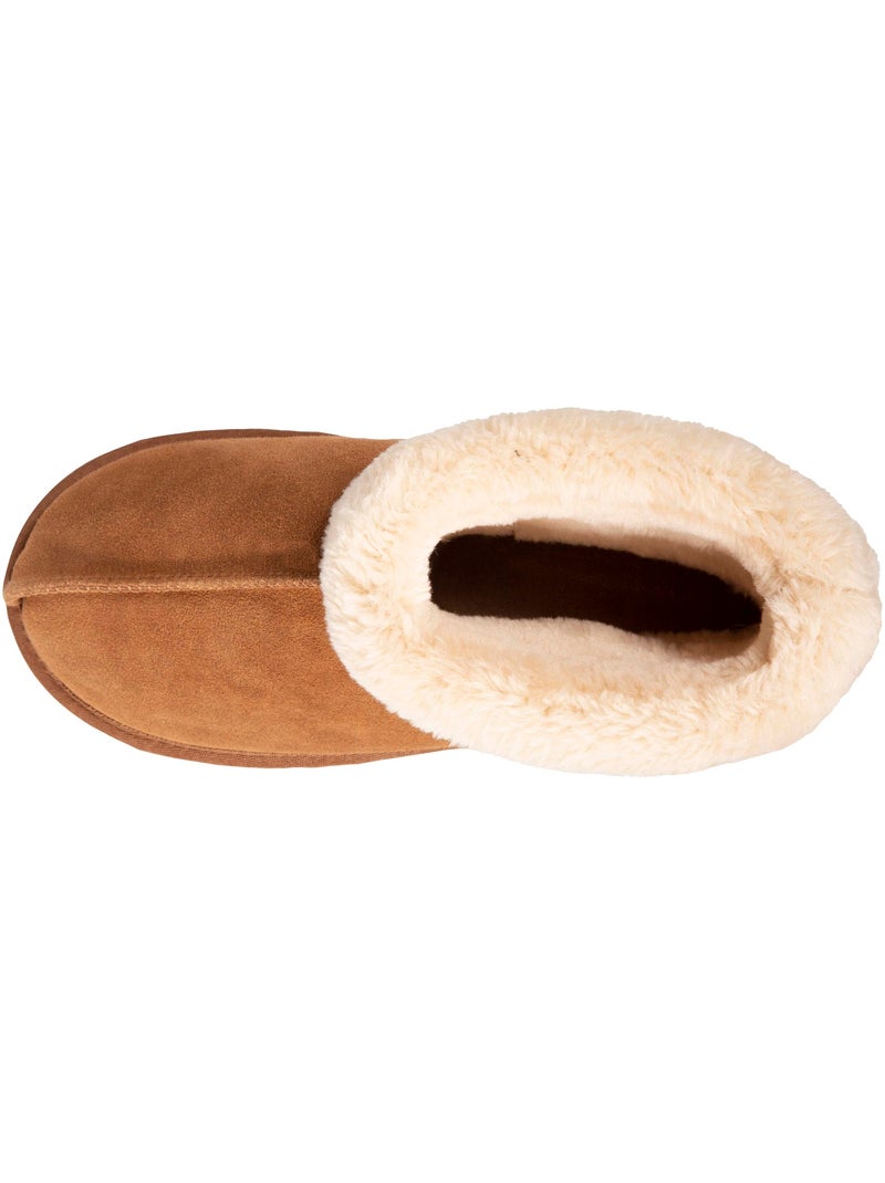 Chaussons bottillons ultra confortables et très chauds, femme isotoner Camel - Kiabi