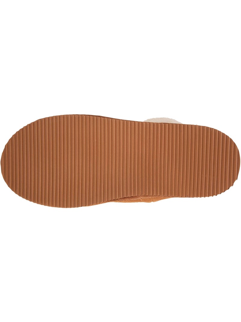 Chaussons bottillons ultra confortables et très chauds, femme isotoner Camel - Kiabi