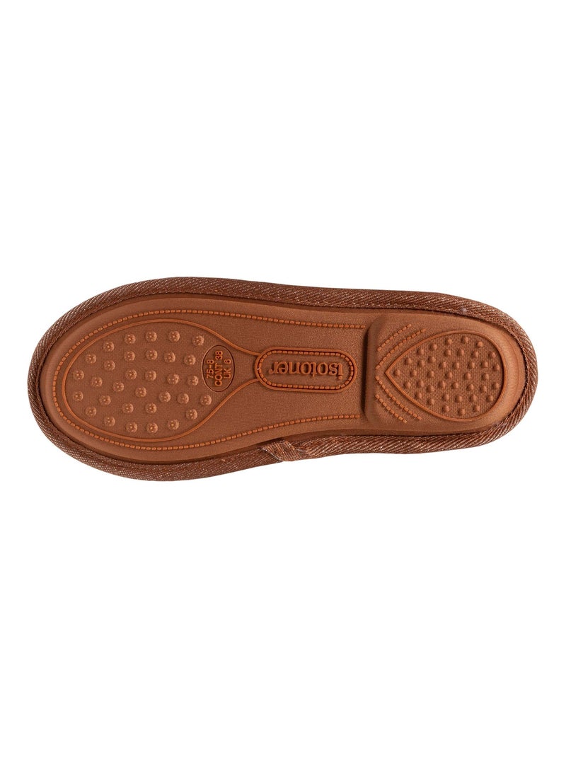 Chaussons bottillons ultra confortables fausse fourrure femme Isotoner Camel - Kiabi