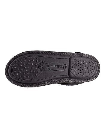 Chaussons bottillons ultra confortables fausse fourrure femme Isotoner