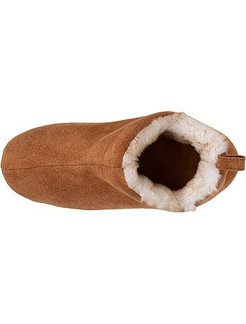 Chaussons bottillons ultra confortables femme isotoner