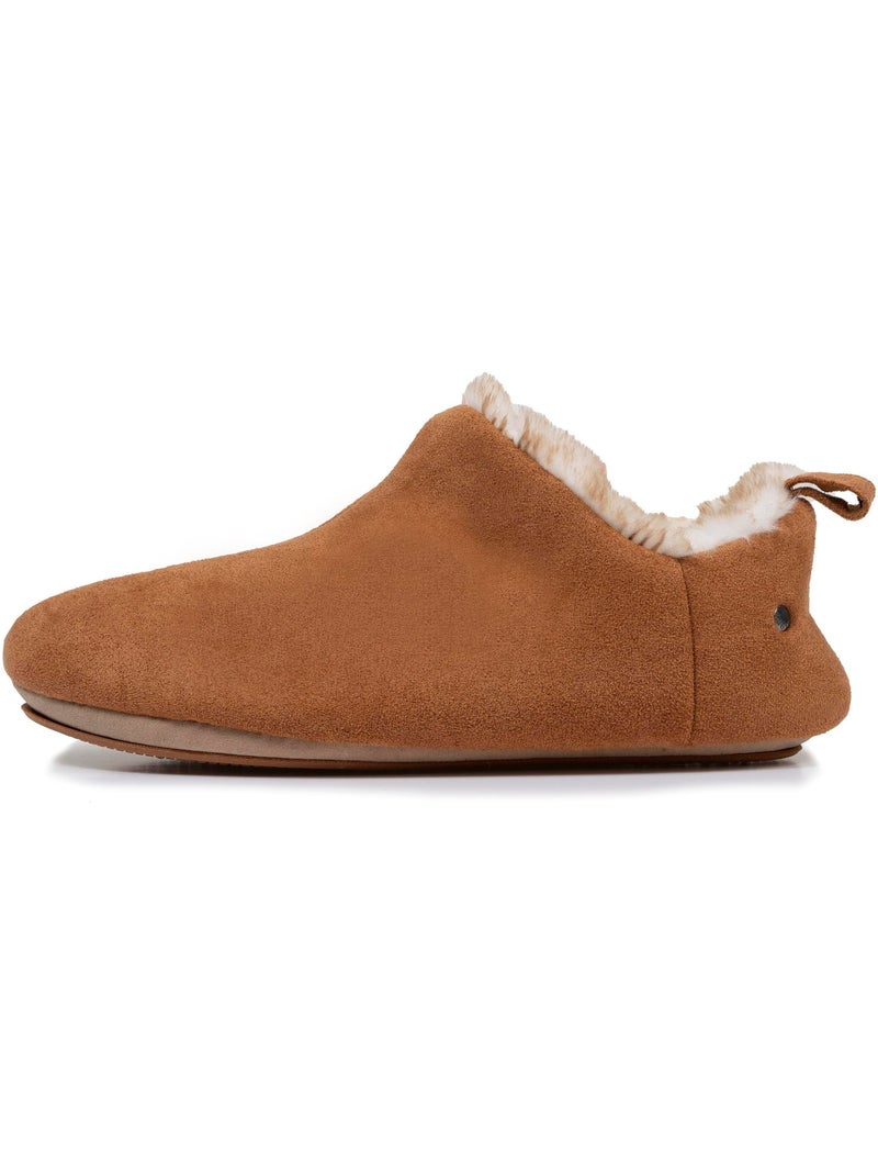 Chaussons bottillons ultra confortables femme isotoner Camel - Kiabi