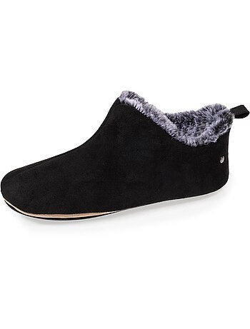 Chaussons bottillons ultra confortables femme isotoner