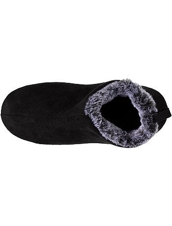 Chaussons bottillons ultra confortables femme isotoner
