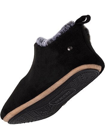 Chaussons bottillons ultra confortables femme isotoner
