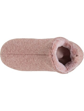 Chaussons bottillons ultra confortables femme isotoner