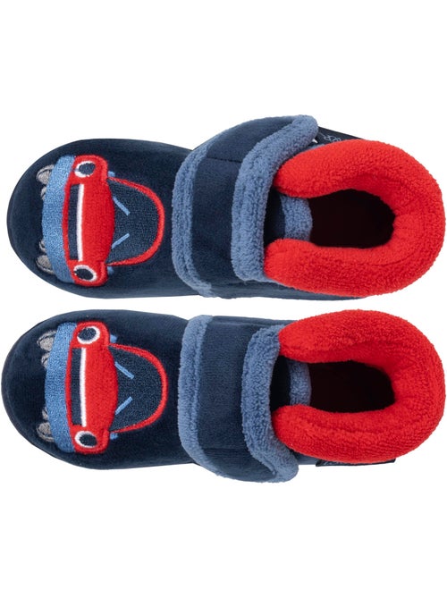 Chaussons bottillons velours maintien renforcé, fermeture bébé garçon Isotoner - Kiabi Chaussons bottillons velours maintien renforcé, fermeture bébé garçon Isotoner - Kiabi