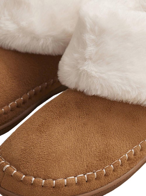 Chaussons bottine fausse fourrure COMPLEMENTOS - Kiabi