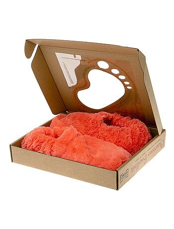 Chaussons bouillottes Corail - Made in France