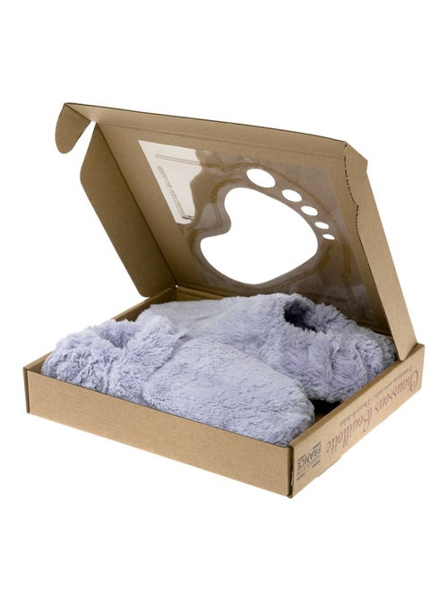 Chaussons bouillottes Lavande - Made in France - Kiabi