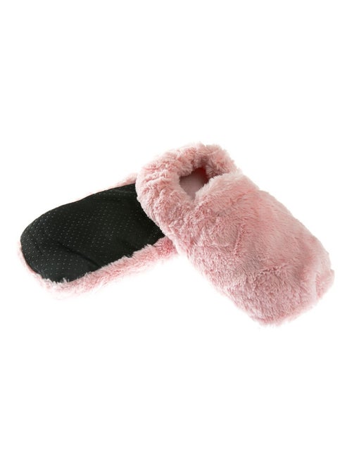 Chaussons bouillottes Roses - Made in France - Kiabi