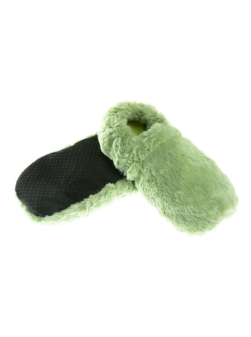 Chaussons bouillottes Vert Pastel - Made in France Vert - Kiabi