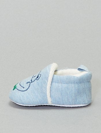 Chaussons Pour Nouveaux Nes Et Bebe Garcon Taille 18 19 Kiabi