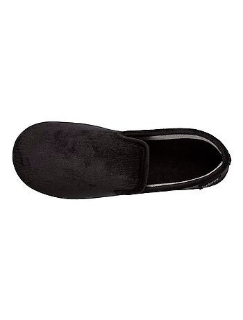 Chaussons charentaises côtelées homme Isotoner