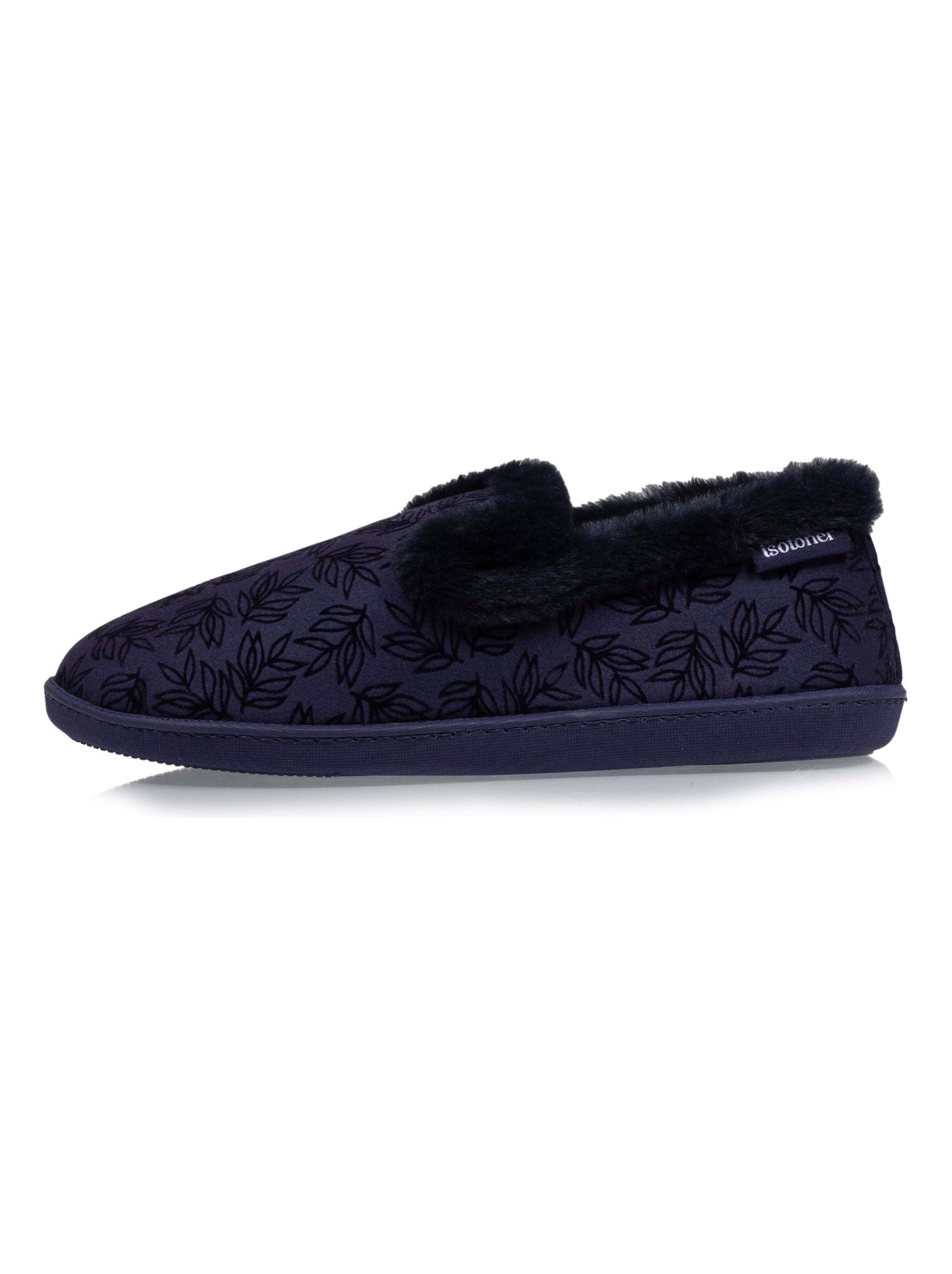 Chaussons Pantoufles Isotoner Femme - Semelle Ergonomique à Mémoire De Forme, Soutien De La Voûte Plantaire, Lavables (Charentaises) - 8