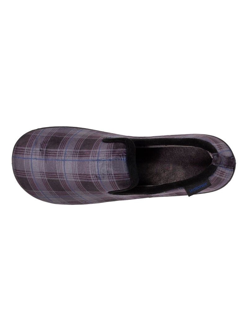 Chaussons charentaises  homme Isotoner Gris - Kiabi