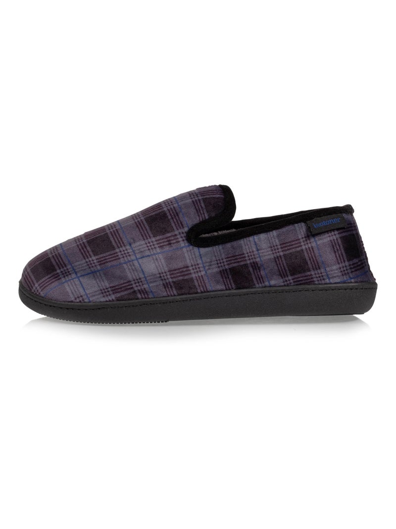 Chaussons charentaises  homme Isotoner Gris - Kiabi