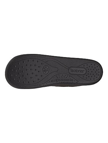 Chaussons charentaises homme Isotoner