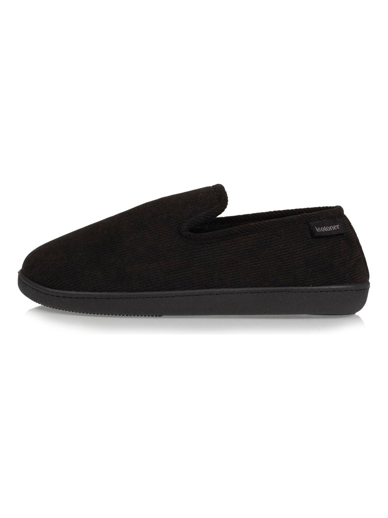 Chaussons charentaises  homme Isotoner Noir - Kiabi